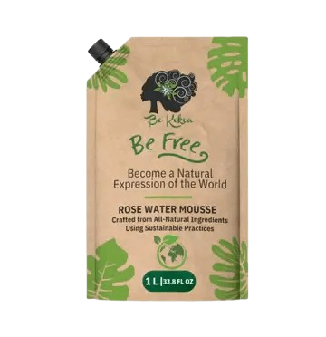 Be Free Rose Water Mousse - 1 Liter Pouch - Be Kekoa - Styling