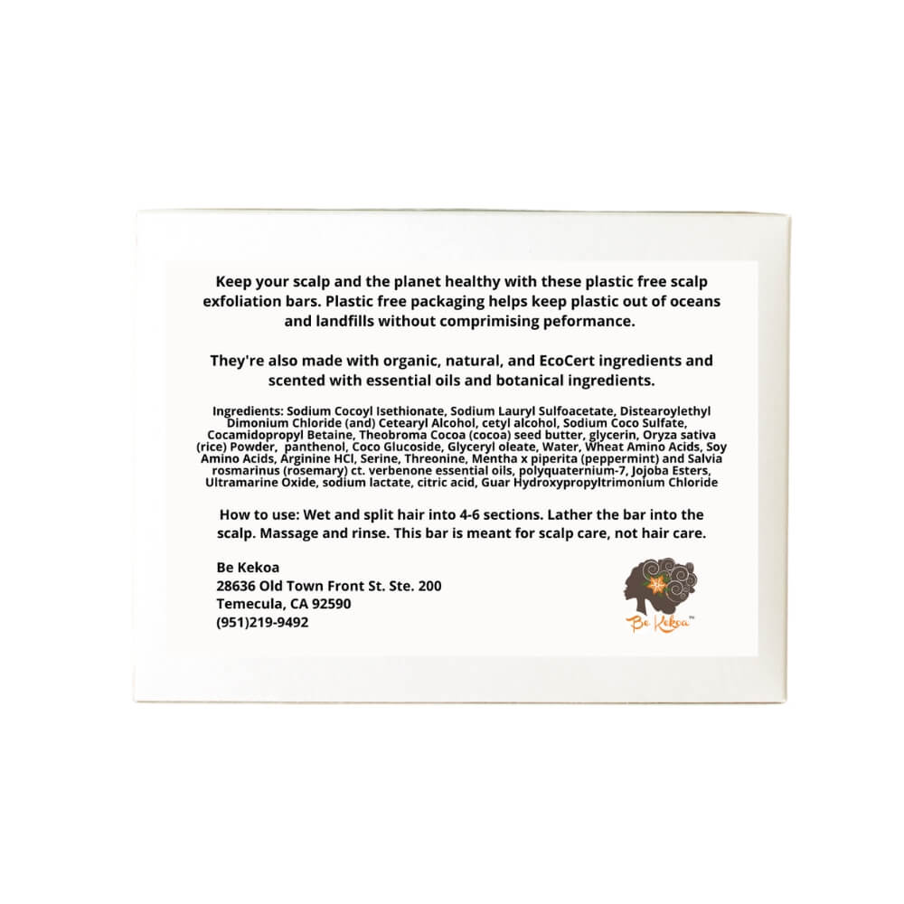Be Revived Scalp Care Exfoliation Bar - Be Kekoa -