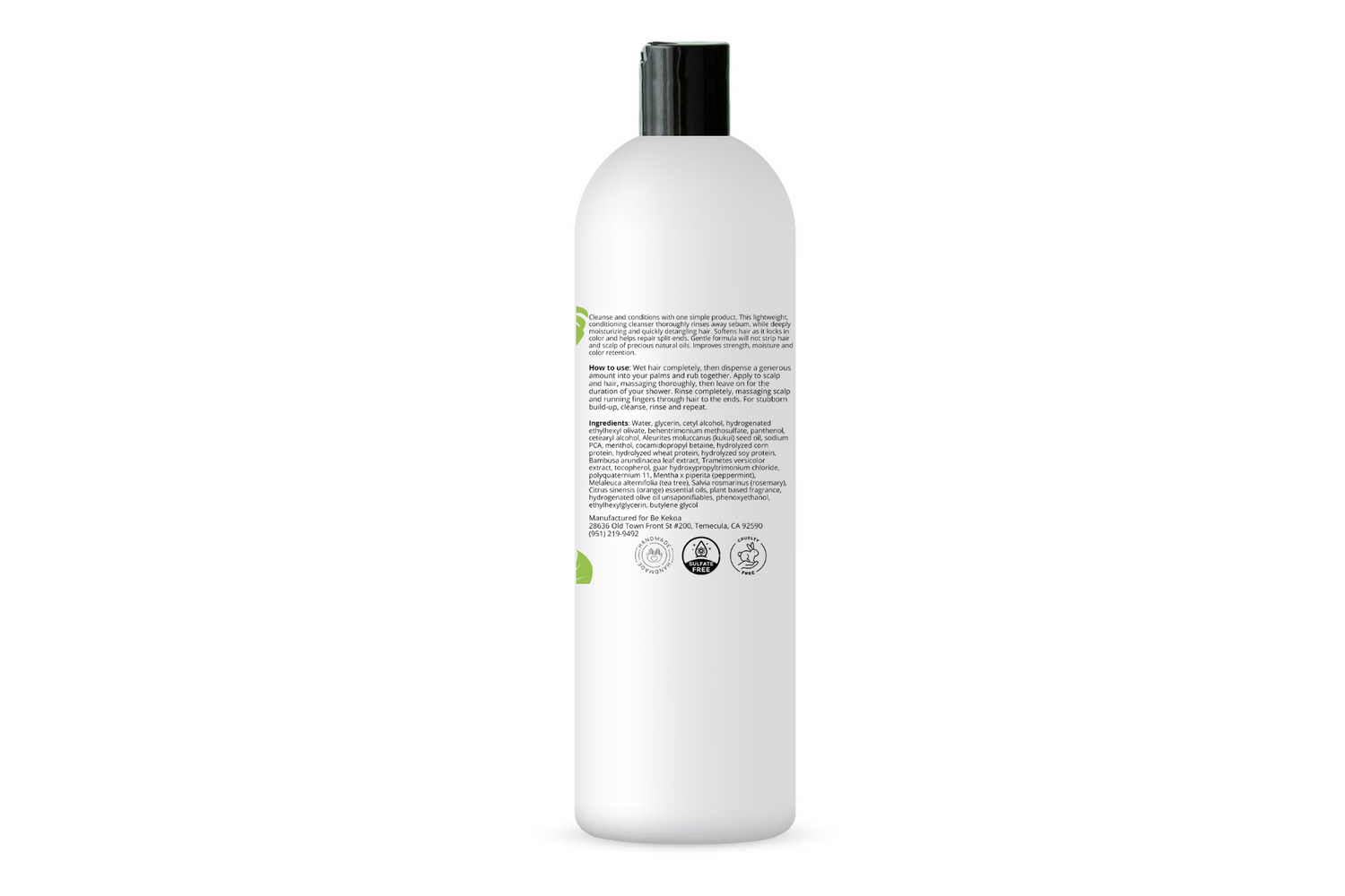 Be Clean, Cleansing Conditioner - Be Kekoa -  Conditioner