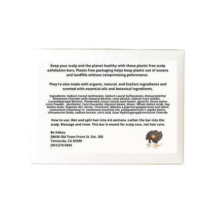 Be Revived Scalp Care Exfoliation Bar - Be Kekoa -  